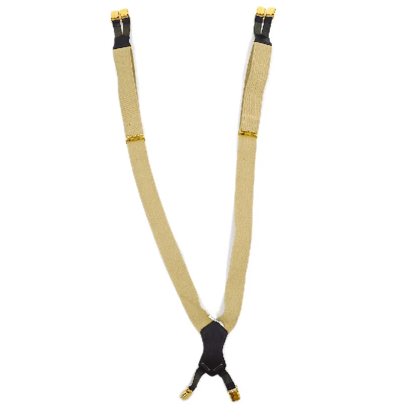 CHANEL 1997 Spring Suspenders Beige AK38569k