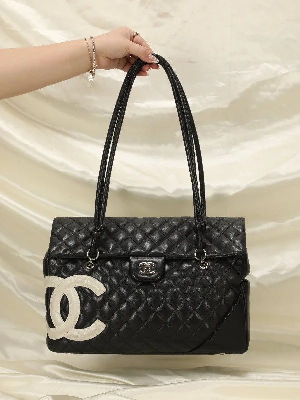 Rare Chanel Cambon Turnlock Tote