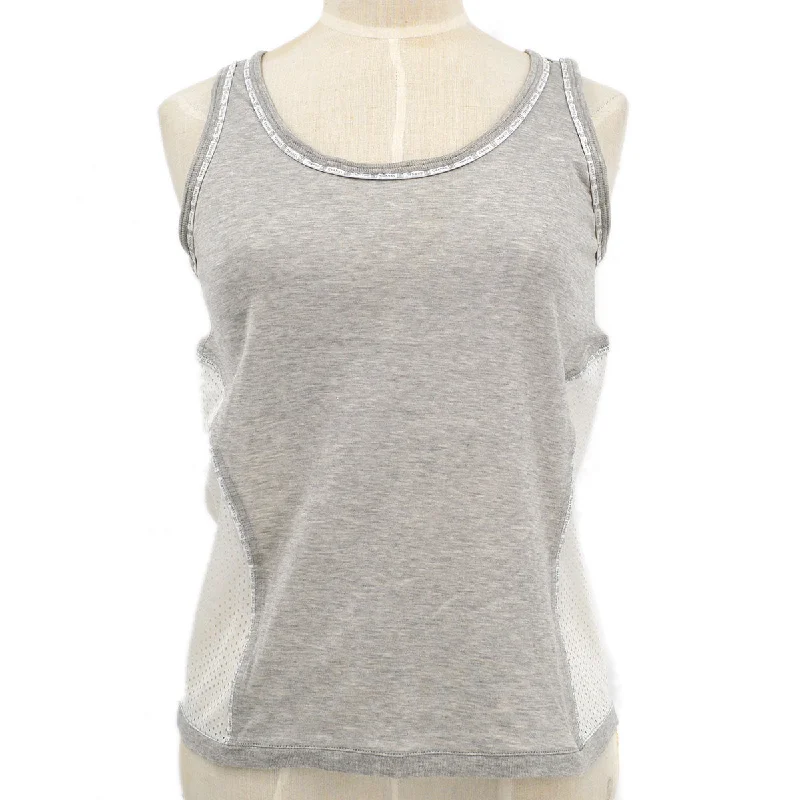 Chanel 2004 Sports mesh-panelled tank #38