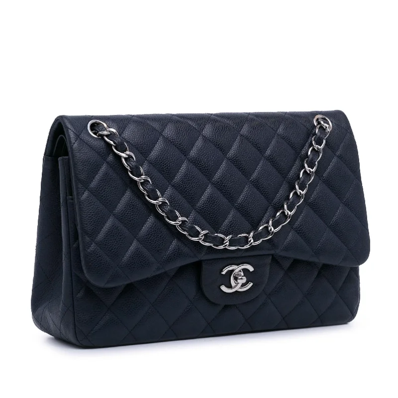 Chanel Jumbo Classic Caviar Double Flap (hrCED5)