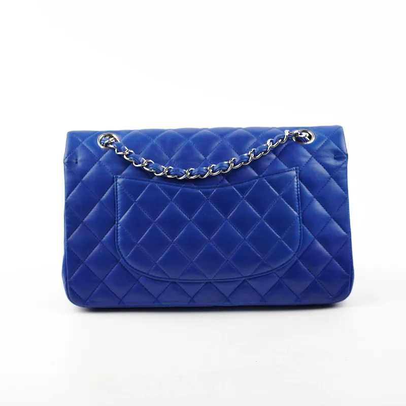 Chanel Classic Flap Medium/Large M/L Lambskin Dark Blue - Series 13