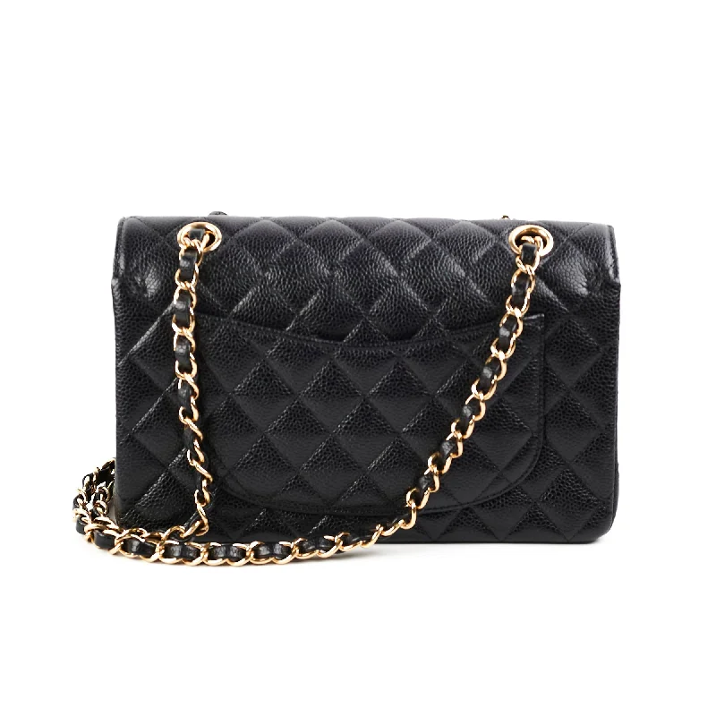 Chanel Classic Flap Small Caviar Black- Microchipped 2021