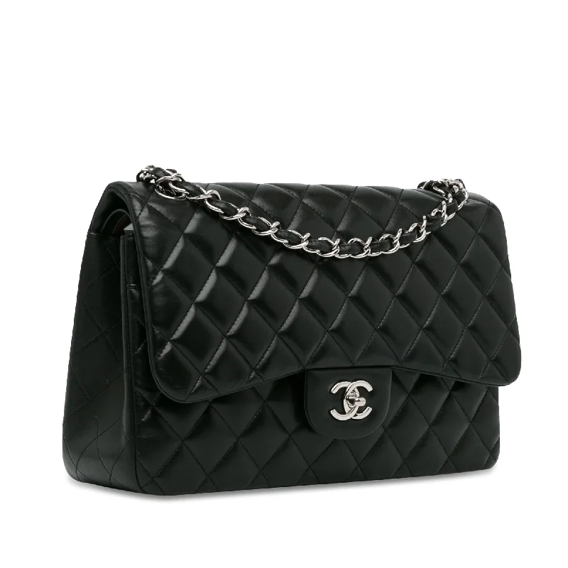 Chanel Jumbo Classic Lambskin Double Flap (KQtcrc)