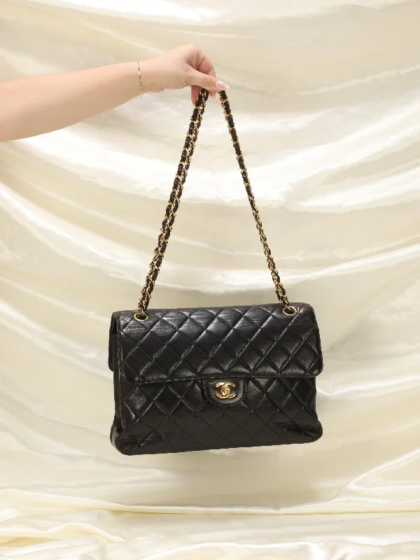 Rare Chanel Double-Sided Lambskin Flap Bag