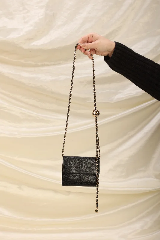 Chanel Caviar Wallet On Chain