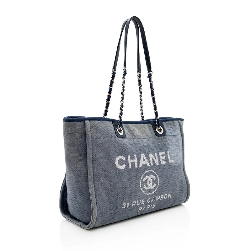 Chanel Denim Deauville Small Tote (19008)