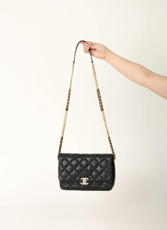 Chanel 22P Caviar Large Melody Flap