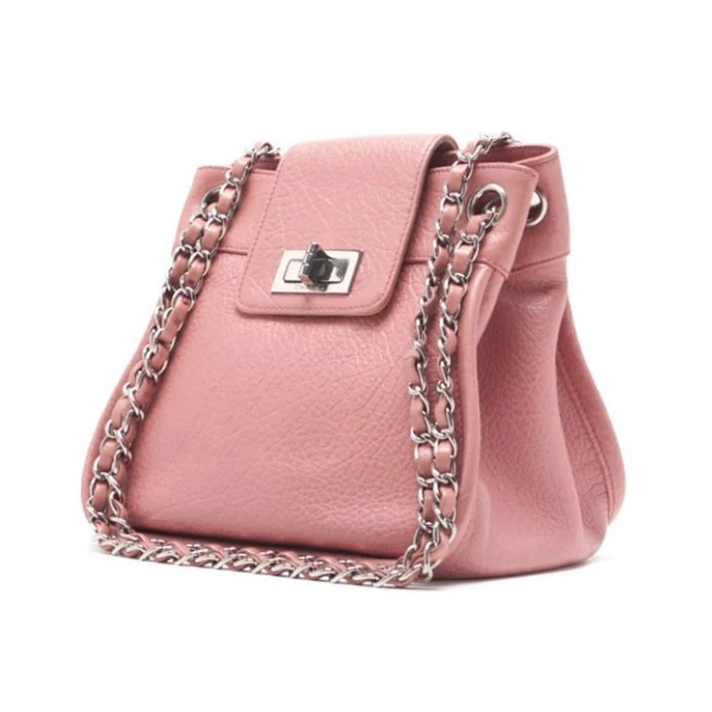 CHANEL 2.55 Lock Chain Shoulder  S Pink (Silver G ) Shoulder Bag Mini Shoulder Bag  Bag Hybrid 【 Delivery】 Netherlands Online