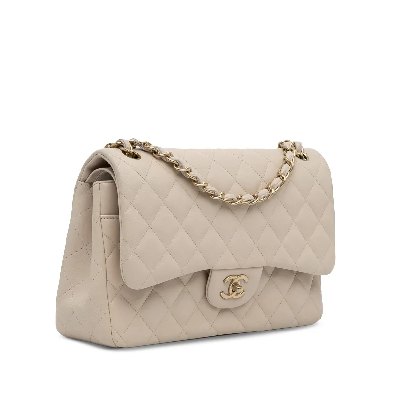 Chanel Jumbo Classic Lambskin Double Flap (71EeWJ)