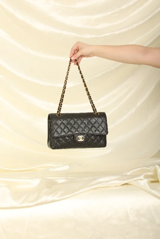 Chanel 2005 Caviar Medium Double Flap