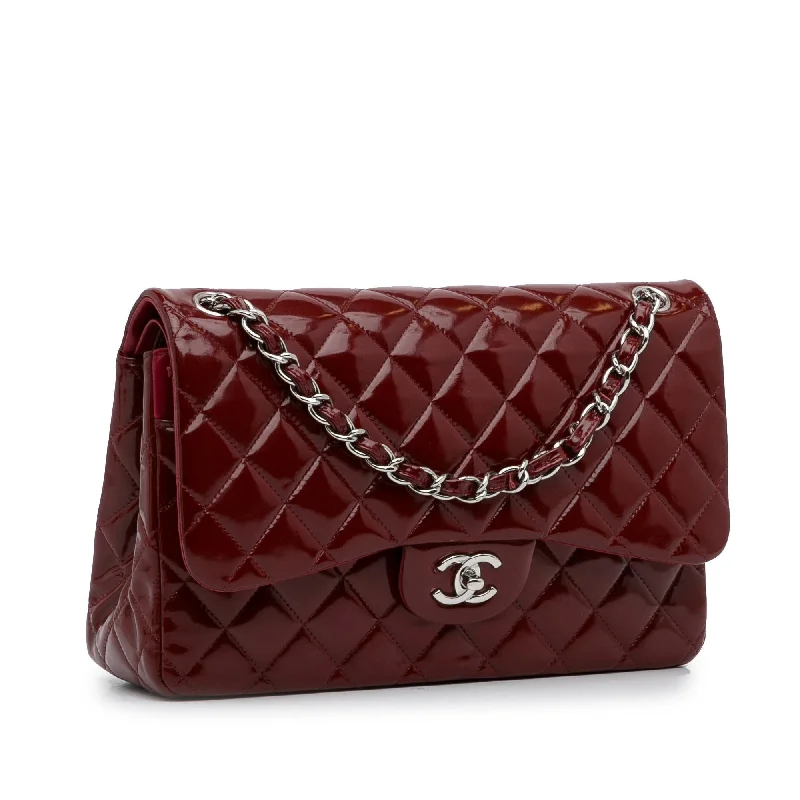 Chanel Jumbo Classic Patent Double Flap (Nqpvs3)