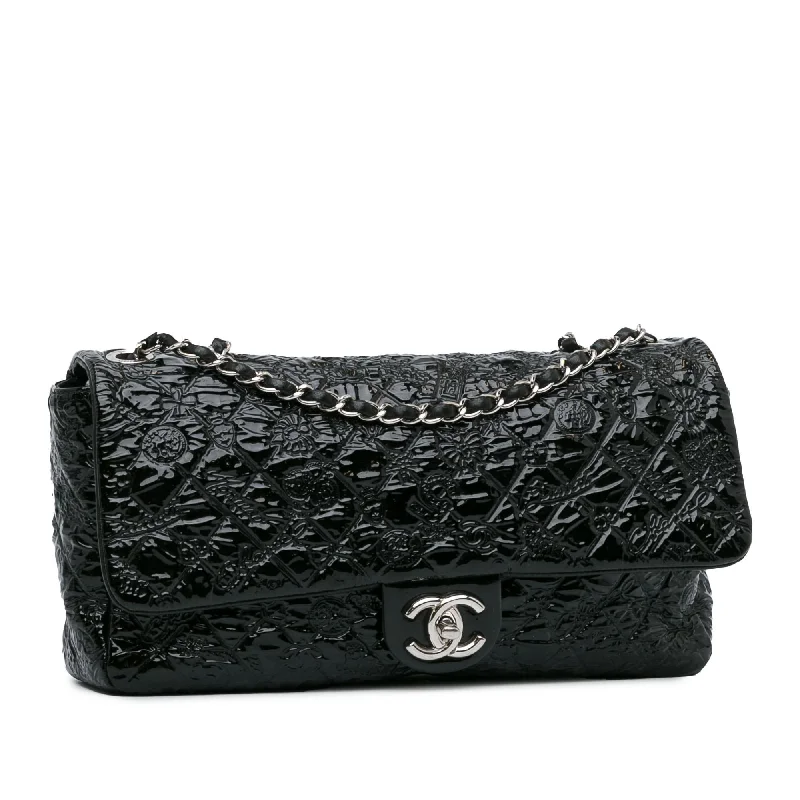 Chanel Jumbo Patent Lucky Symbols Flap (IatIl6)