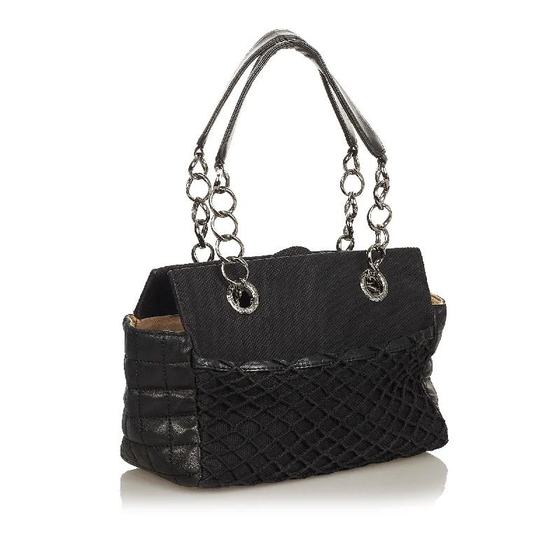 Chanel Choco Bar Mesh Handbag (26185)