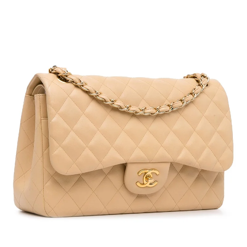 Chanel Jumbo Classic Lambskin Double Flap (NG9ZlD)