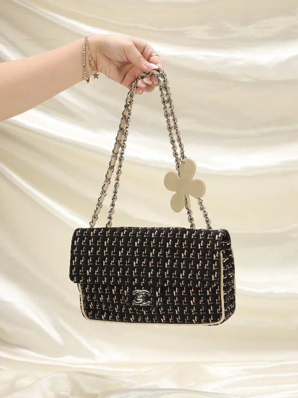 Rare Chanel Clover Half Flap Bag