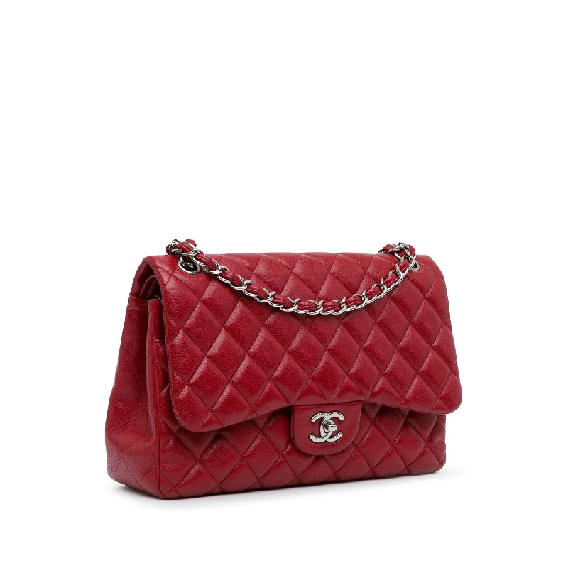 Chanel Jumbo Classic Caviar Double Flap (gVBzob)