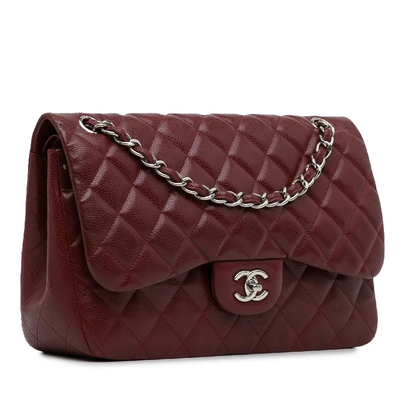 Chanel Jumbo Classic Caviar Double Flap (KjVUlS)