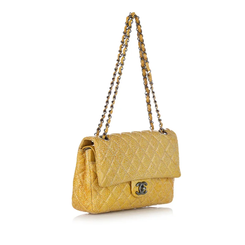 Chanel Classic Small Lambskin Leather Double Flap Bag (27031)