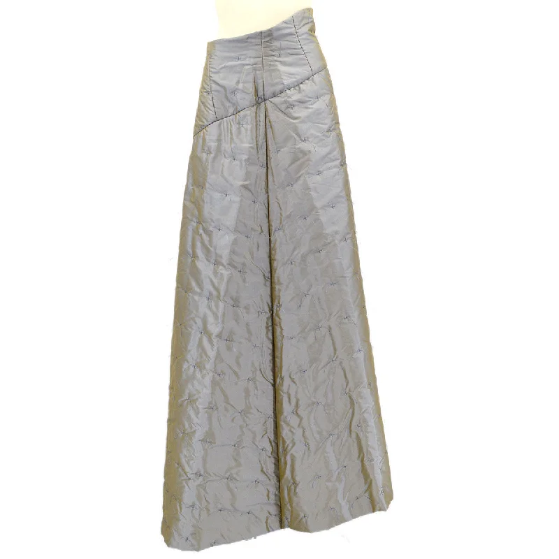 Chanel 1999 Fall quilted A-line skirt #38