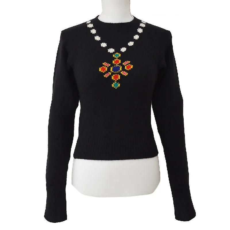 Chanel 1995 Fall necklace motif jumper #38