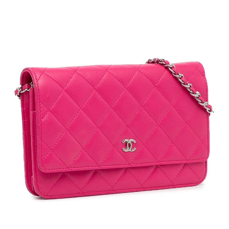 Chanel Classic Lambskin Wallet on Chain (rgu6gY)