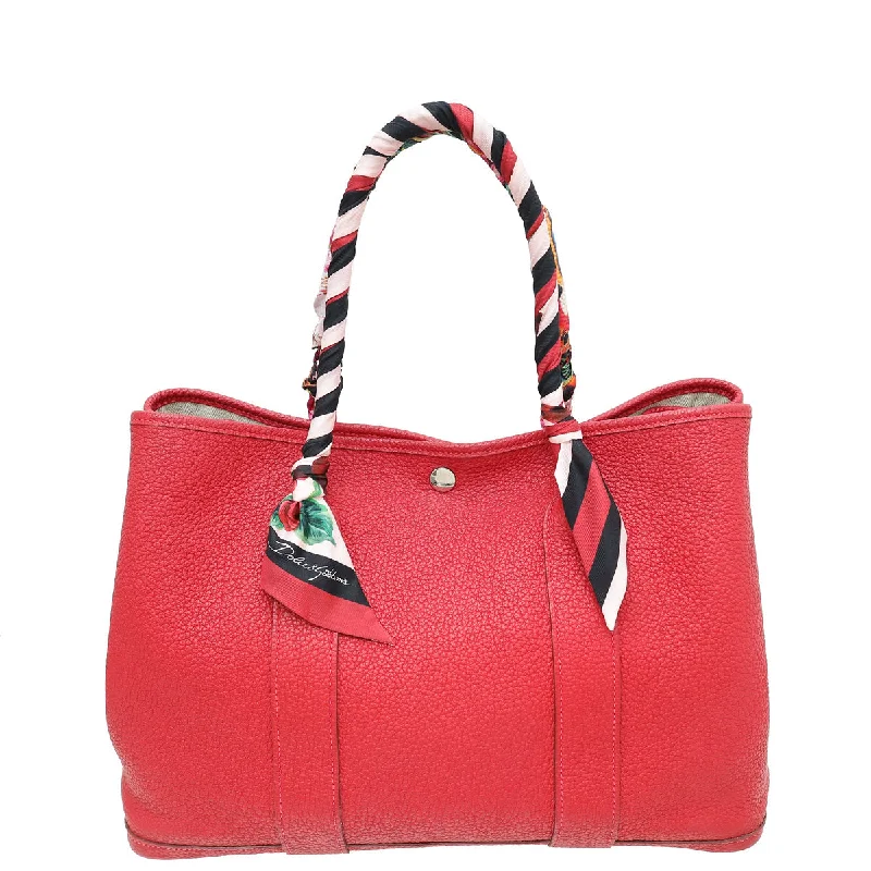 Hermes Rouge Casaque Garden Party 36 Bag