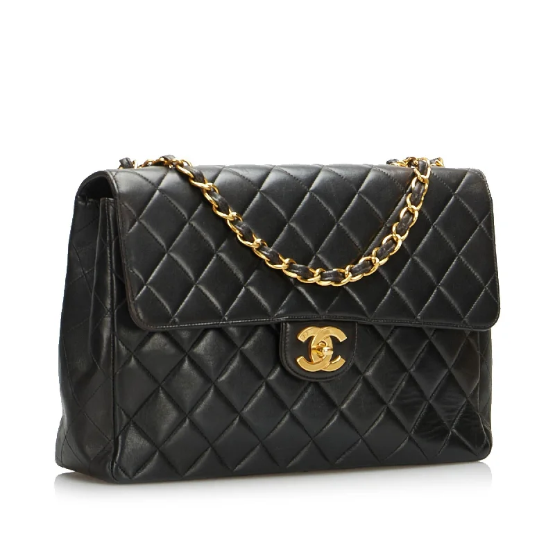 Chanel Jumbo Classic Lambskin Single Flap (f1GsEa)