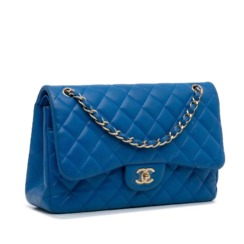 Chanel Jumbo Classic Lambskin Double Flap (wlc4yE)