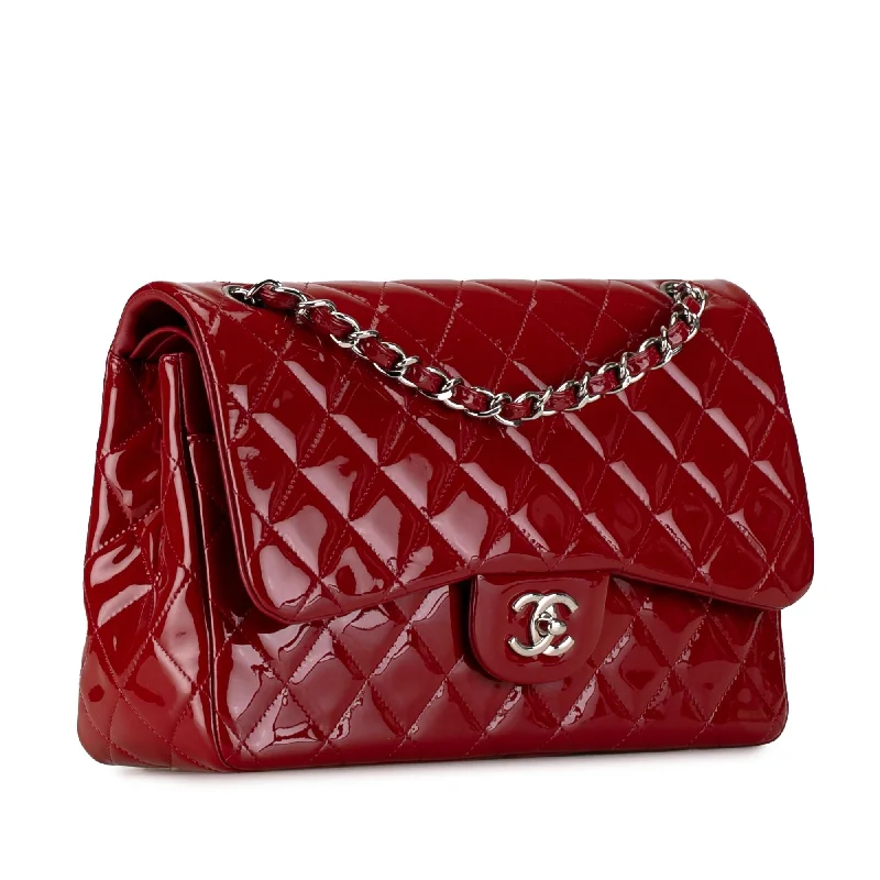 Chanel Jumbo Classic Patent Double Flap (rg1hZI)