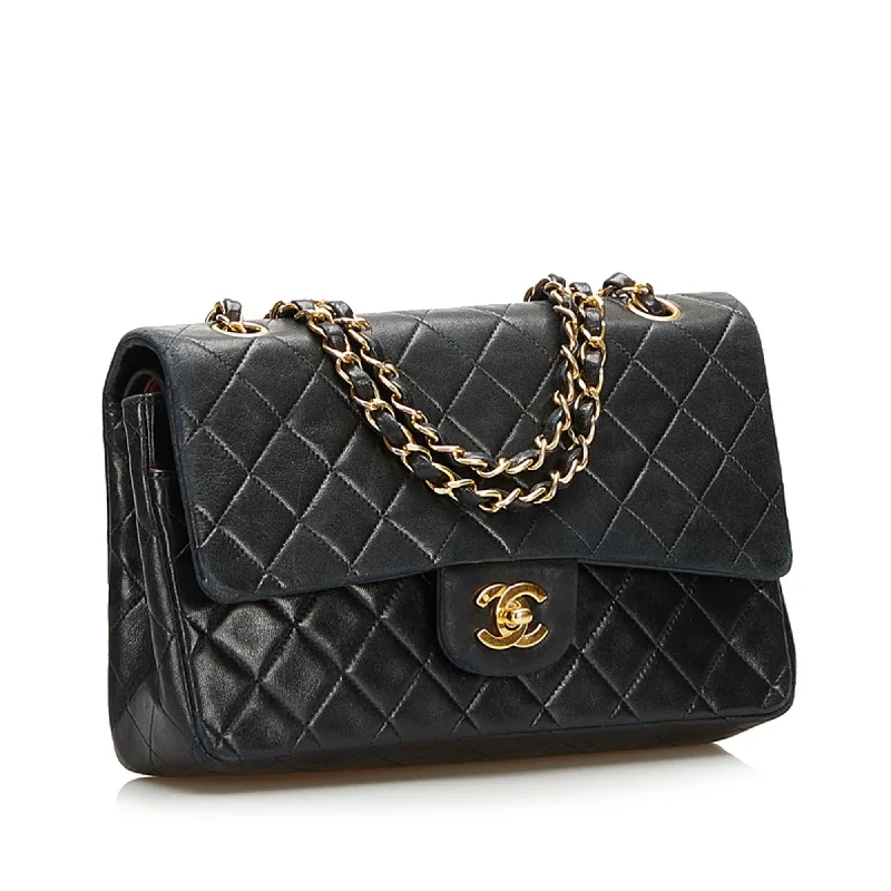 Chanel Classic Medium Lambskin Double Flap Bag (36391)