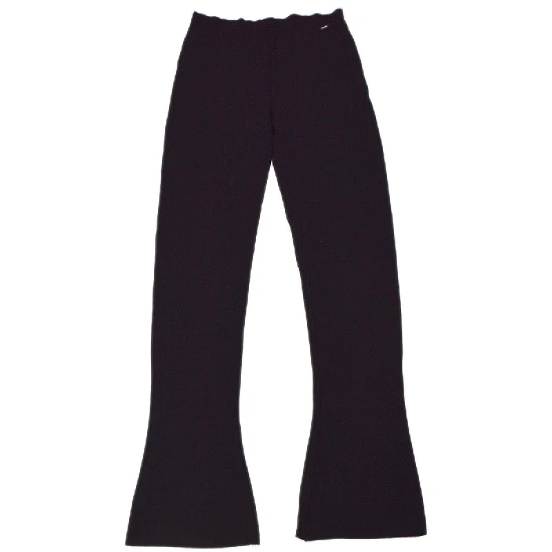 CHANEL 2003 #38 Leggings Pants Black