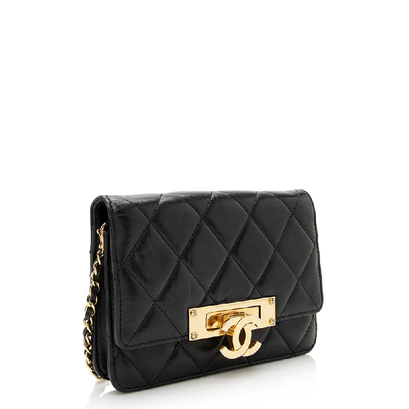 Chanel Lambskin Golden Class Wallet on Chain Bag - FINAL SALE (21986)