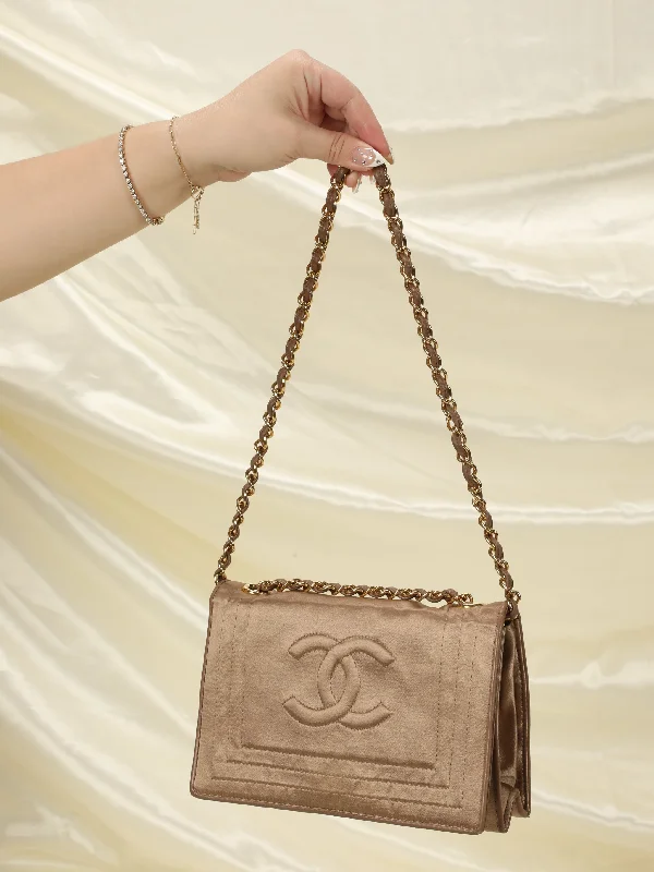 Rare Chanel Satin Mini Flap Bag