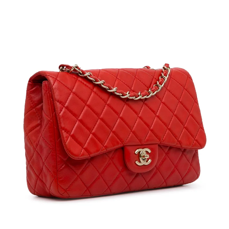 Chanel Jumbo Classic Lambskin Single Flap (4gCZeR)