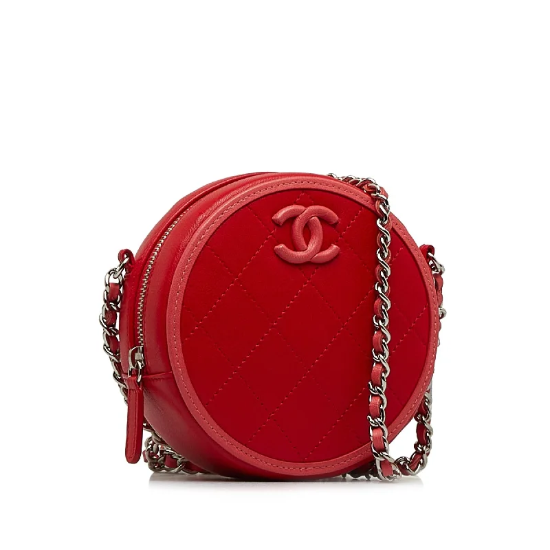 Chanel Color Pop CC Round Crossbody Bag (nW6Kck)