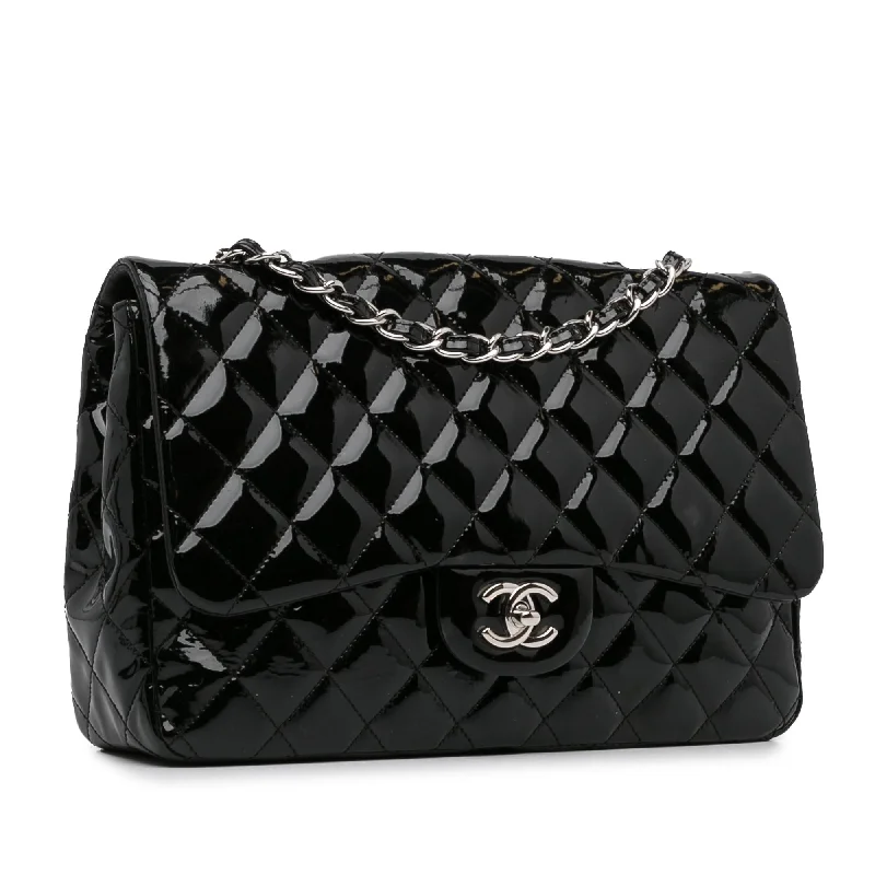 Chanel Jumbo Classic Patent Single Flap (0iRSAh)