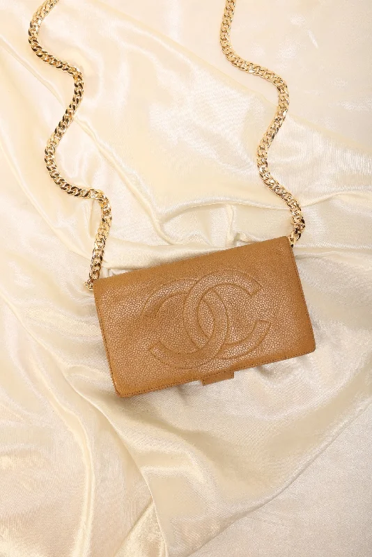 Chanel Caviar Timeless Wallet on Chain