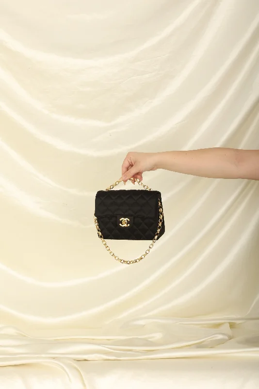 Rare Chanel Satin Bijoux Mini Flap