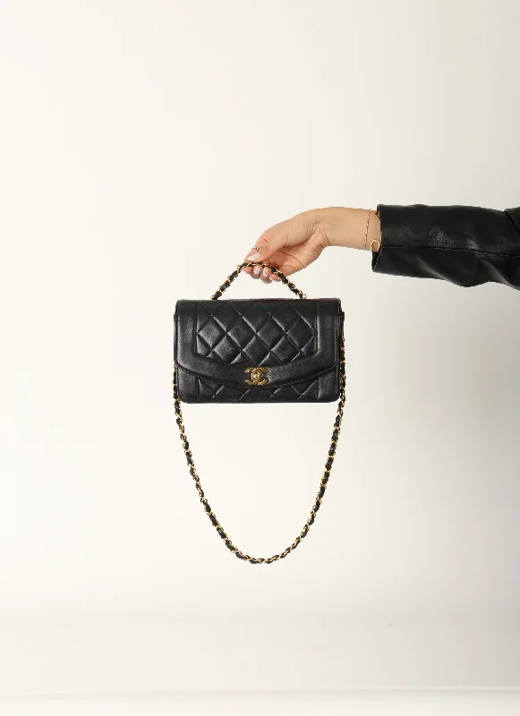 Chanel 1991 Small Lambskin Diana