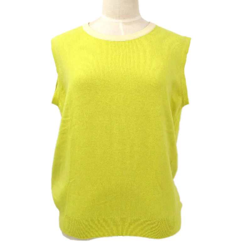 Chanel 1996 sleeveless cashmere top #44