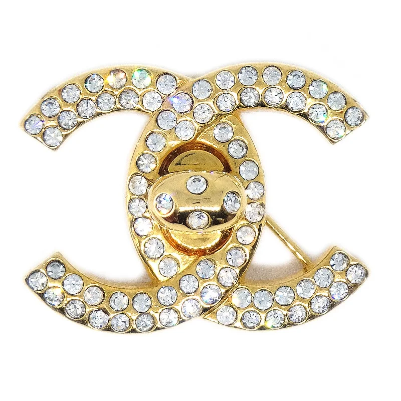 Chanel 1997 Brooch Pin Gold