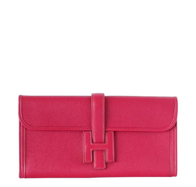 Hermès Jige 29 Rubis Clutch Bag