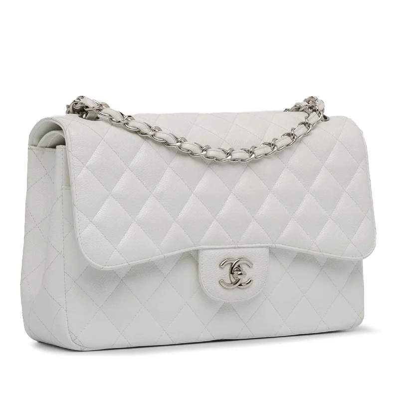 Chanel Jumbo Classic Caviar Double Flap (2x97Of)