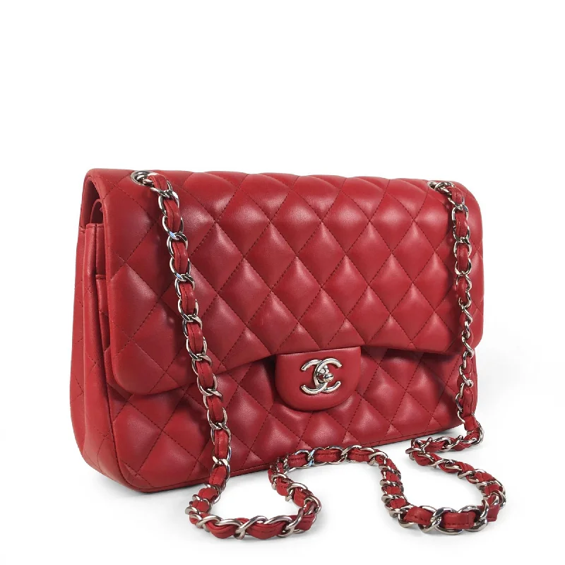 Chanel Jumbo Classic Lambskin Double Flap (430UAz)