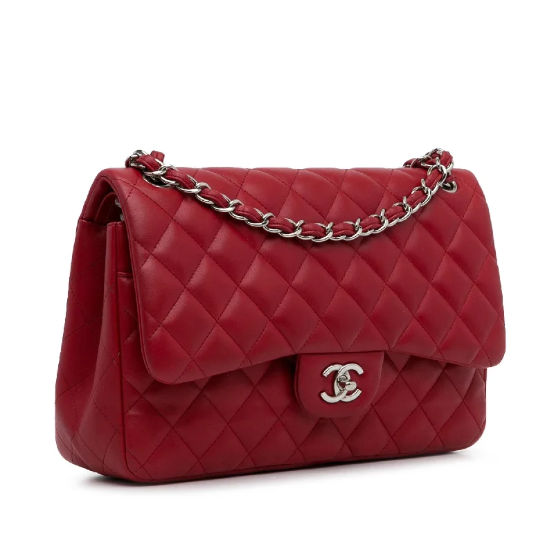 Chanel Jumbo Classic Lambskin Double Flap (EMzWHY)