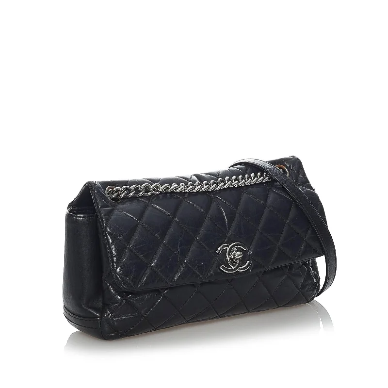 Chanel Lady Pearly Matelasse Lambskin Flap Bag (30358)