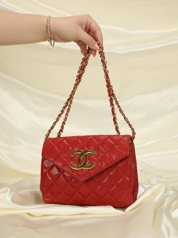 Rare Chanel Lambskin Mini Flap Bag