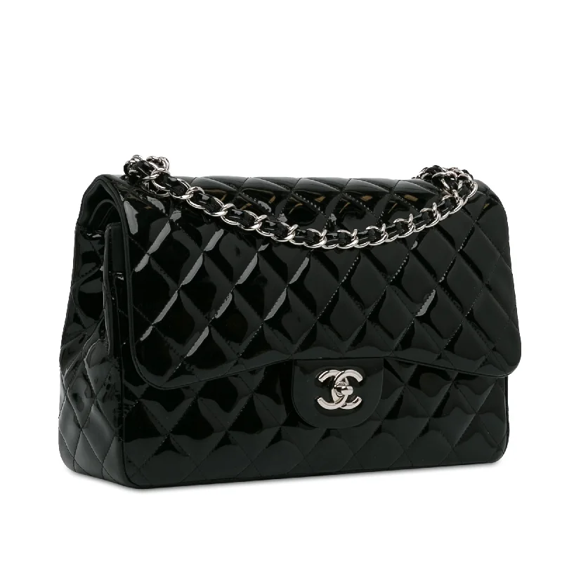 Chanel Jumbo Classic Patent Double Flap (Emgu8N)