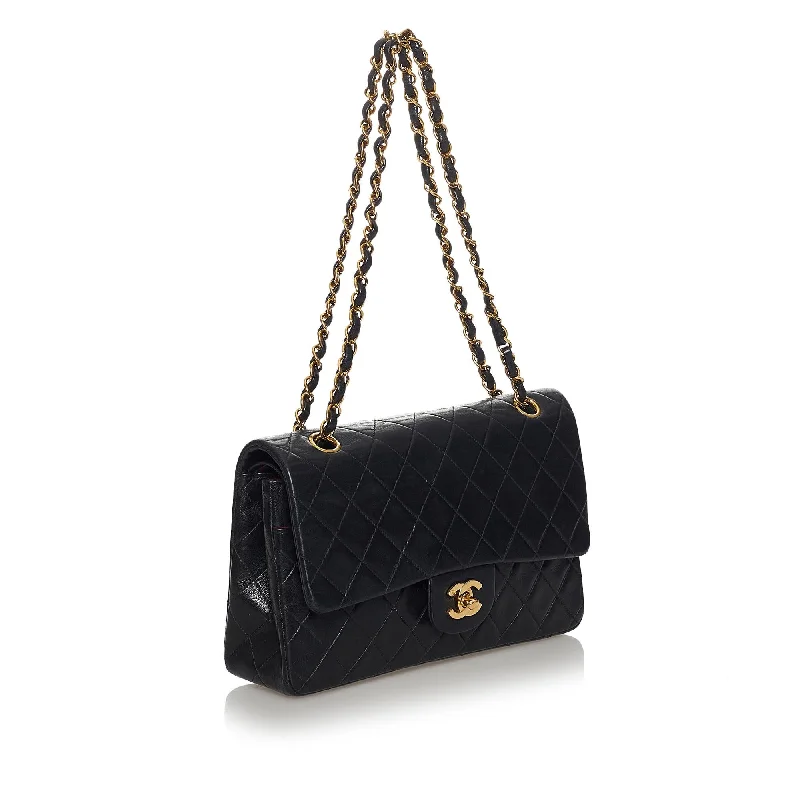 Chanel Classic Lambskin Leather Double Flap Bag (31282)