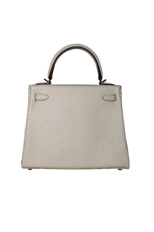 Hermes Kelly size 25 in and out  Nata swift PHW